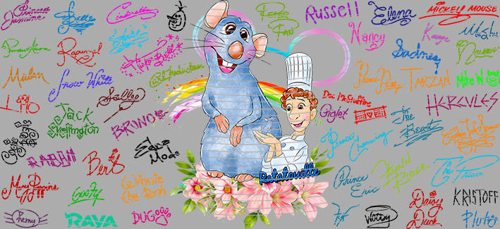 16oz Disney style-D-1324